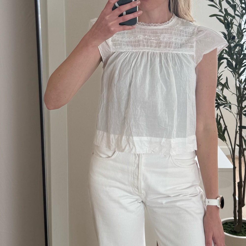 Ciao Lucia White Blouse - M